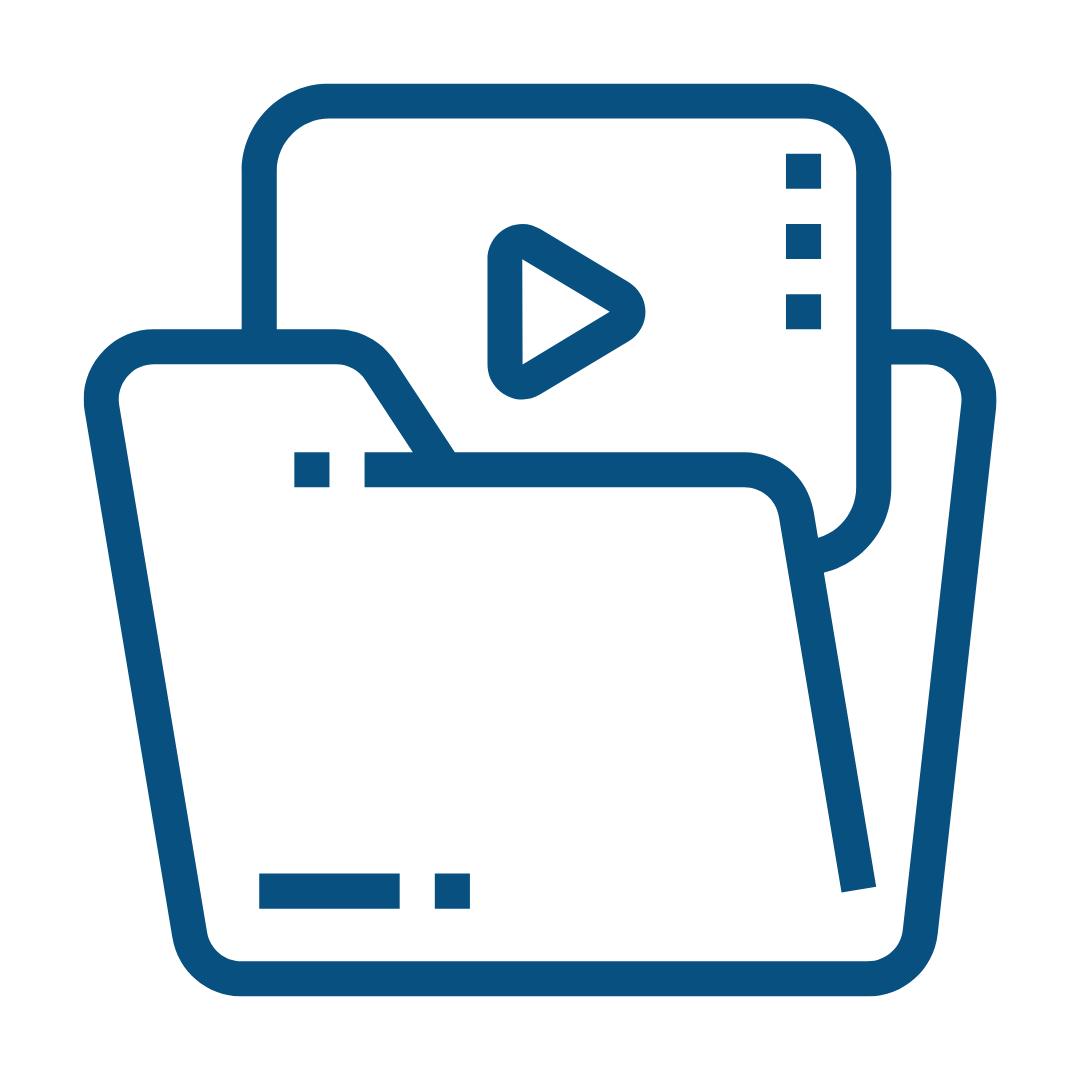Video in file folder